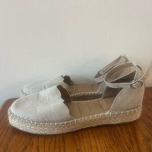 Joie Light Tan Espadrille Flats